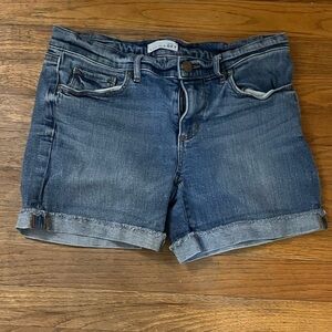 LOFT Blue Jean Shorts Classic Summer Style